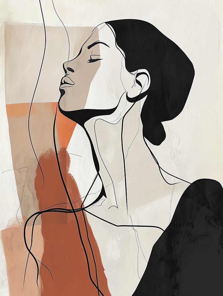 Woman'S Face, Minimalism