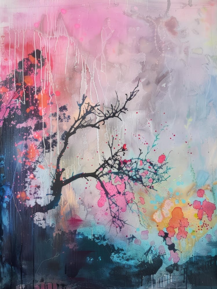 Abstract Tree Painting 1