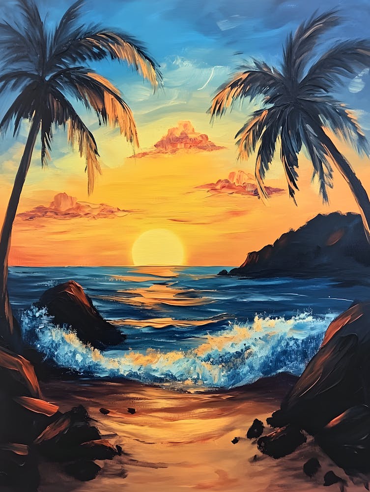 Sunset At The Beach 24