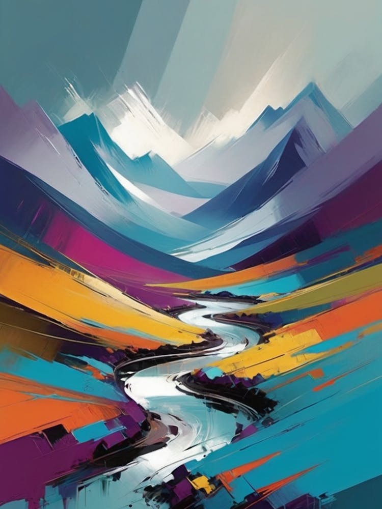 River In The Mountains 1