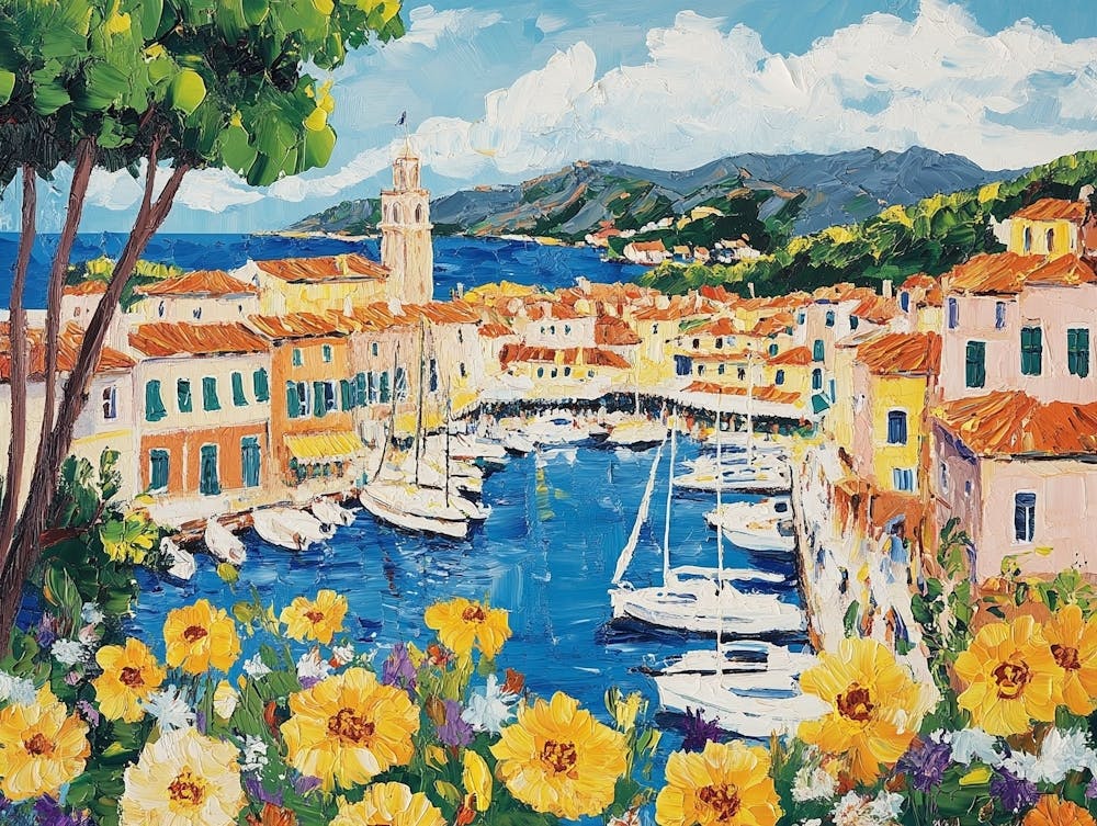 St Tropez Harbor View 2
