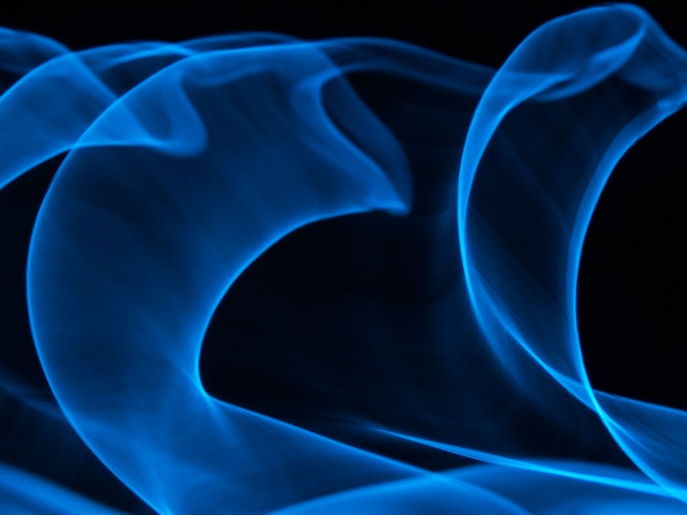 Glowing Abstract Curved Lines 4