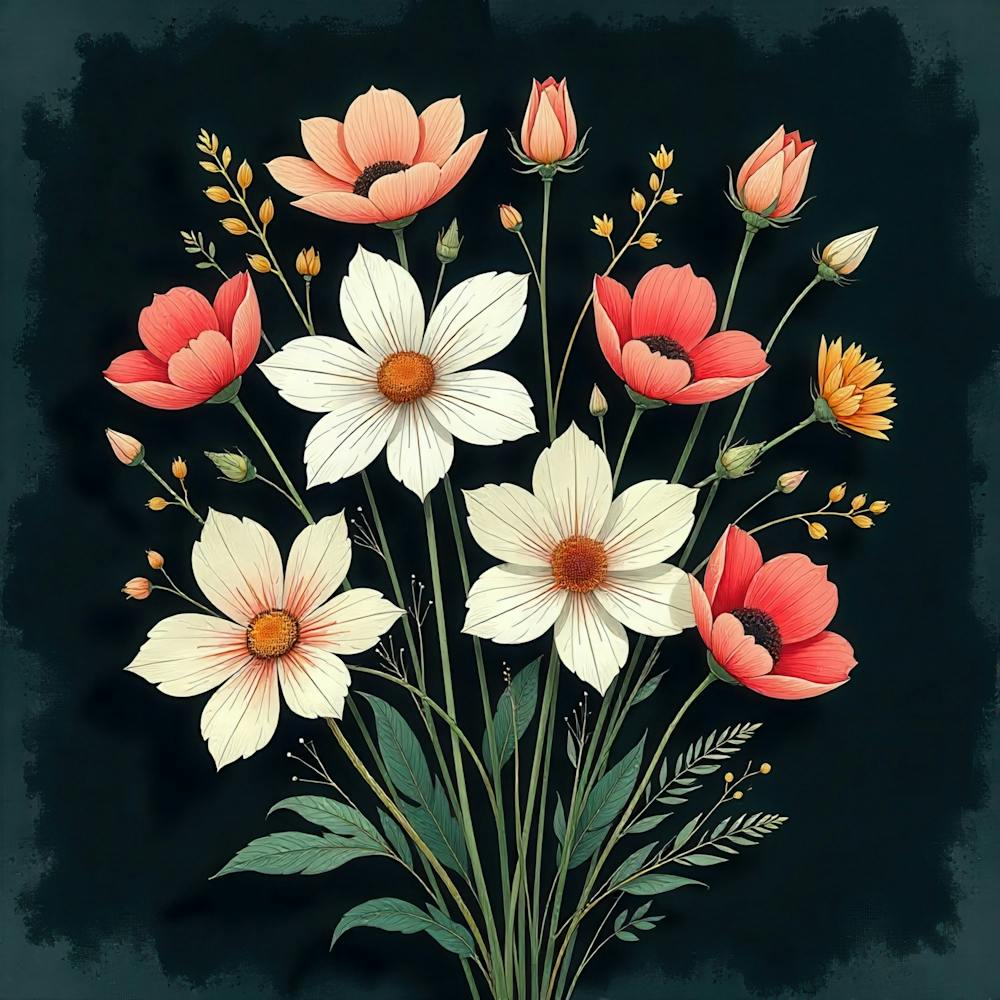 Bouquet Of Flowers 24