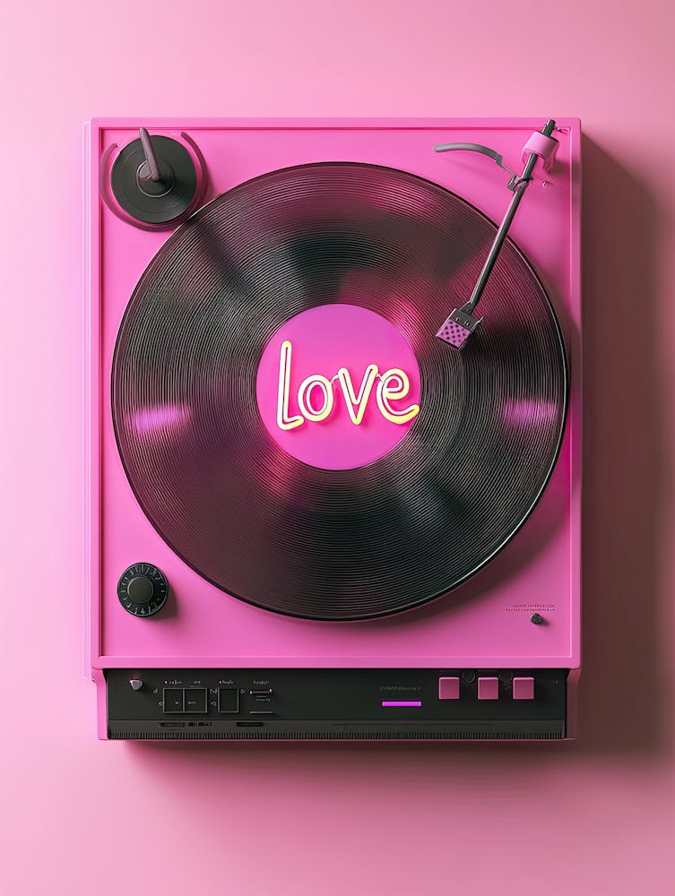 Melodien des Herzens Vinyl-Poster