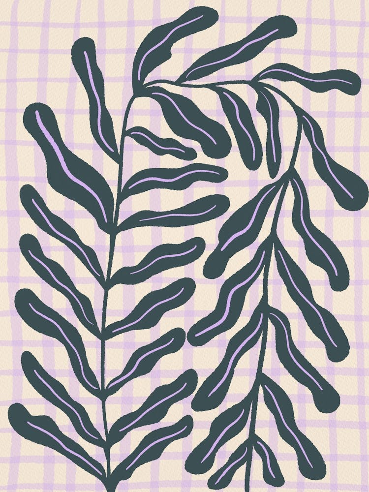 Branches Grid Background 3