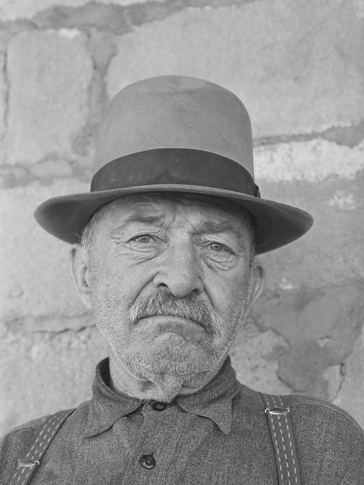 Uncle Bill, Old Character Living At Reserve, New Mexico, He Was Once A Cowboy Rancher,He Now Runs A Saloo