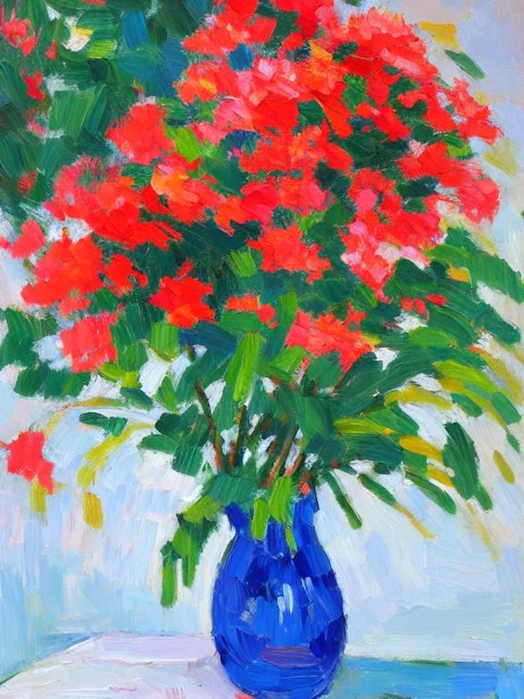 Im Thinking Of You Matisse Inspired Flower