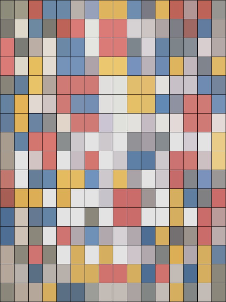 Mondrian Grids