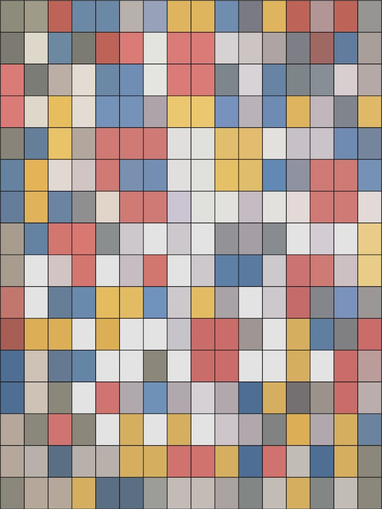 Mondrian Grids
