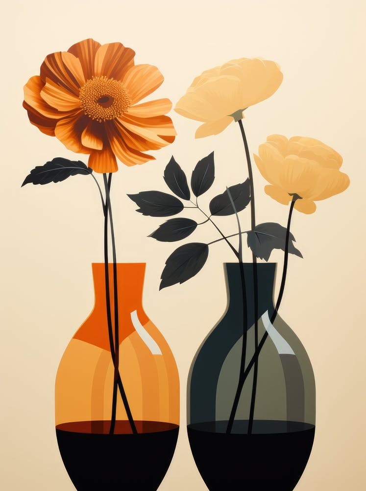 Flowers In Vases