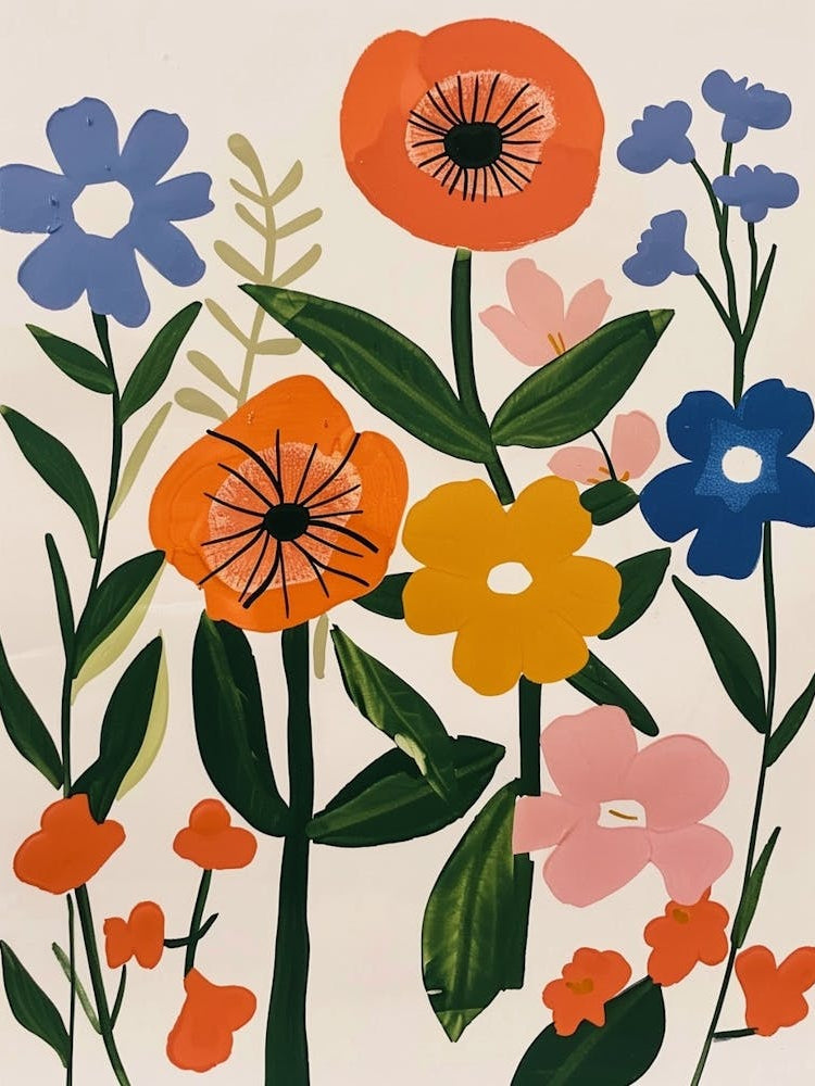 Painted Florals Phlox