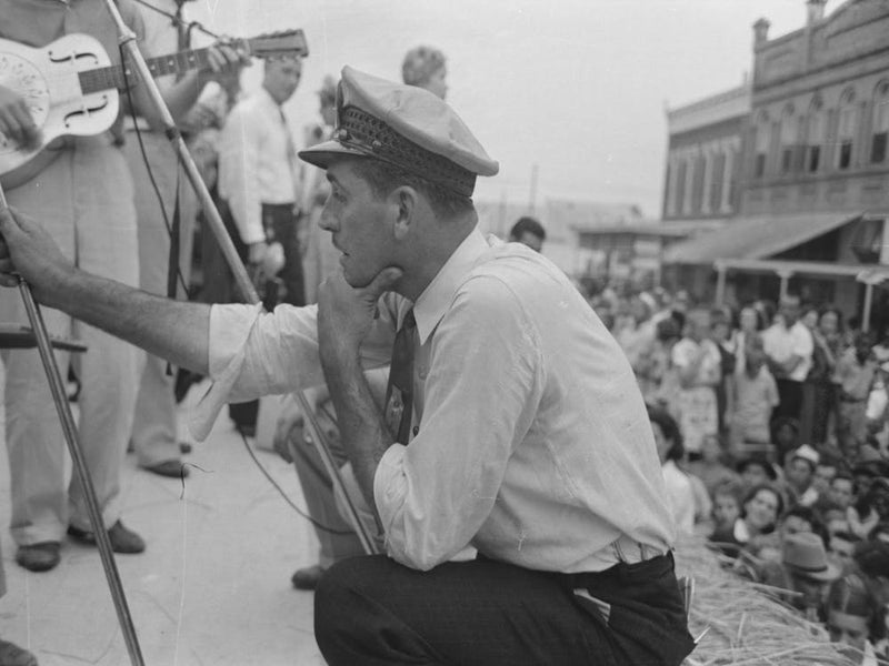 Untitled Photo, Possibly Related To Bass Viol Player, Cajun Band Contest, National Rice Festival, Crowley, Louisiana By