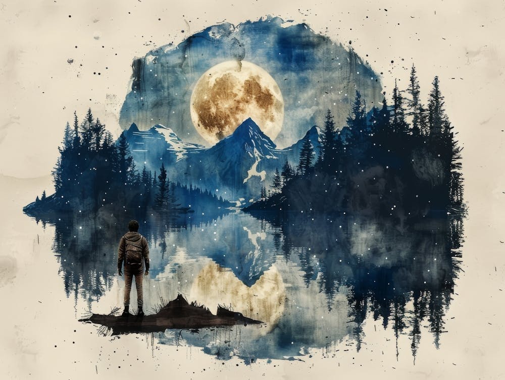 Full Moon In The Forest 6