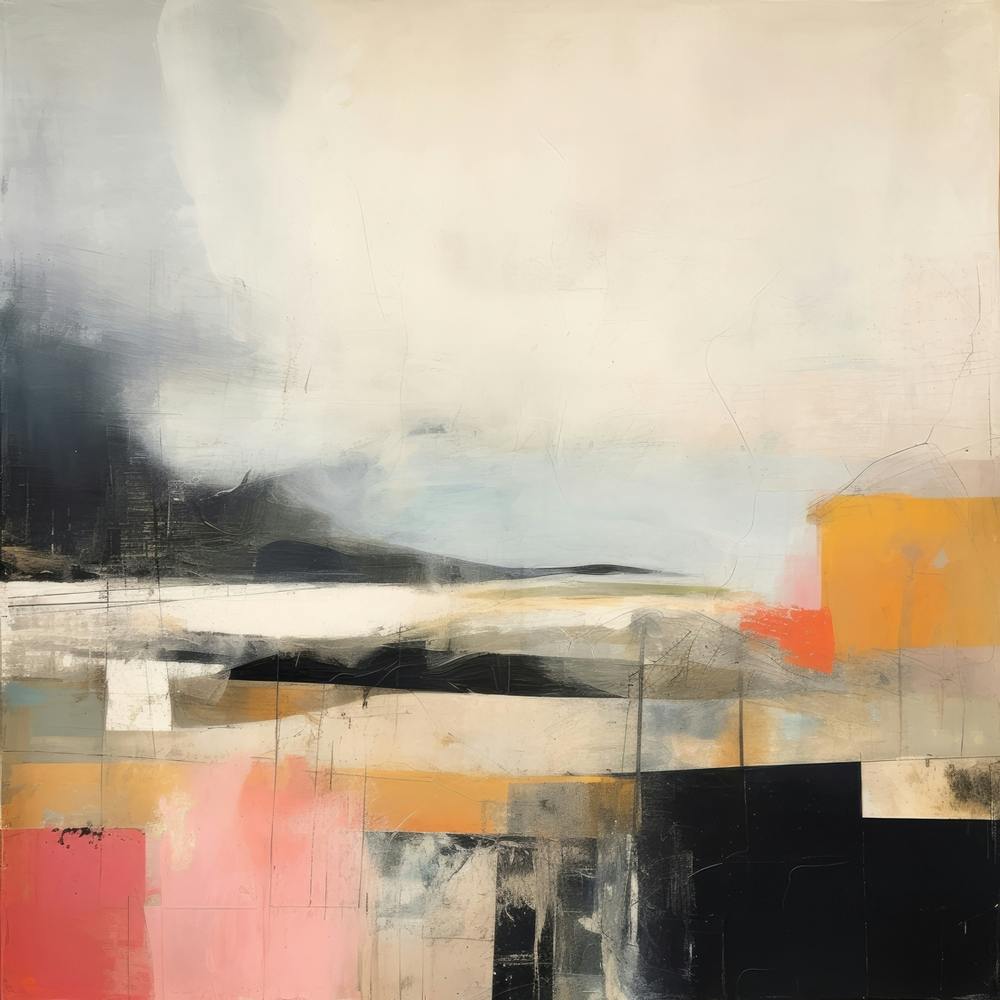 The Melody And Vibes Contemporary Landscape 9