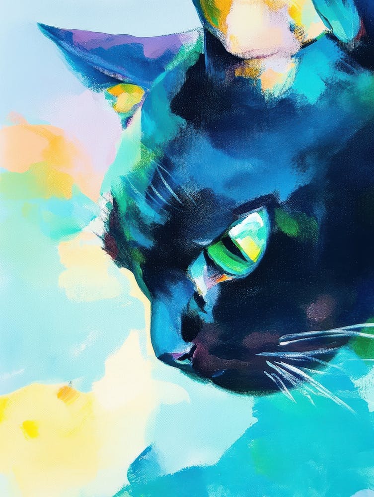 Cat Painting 24