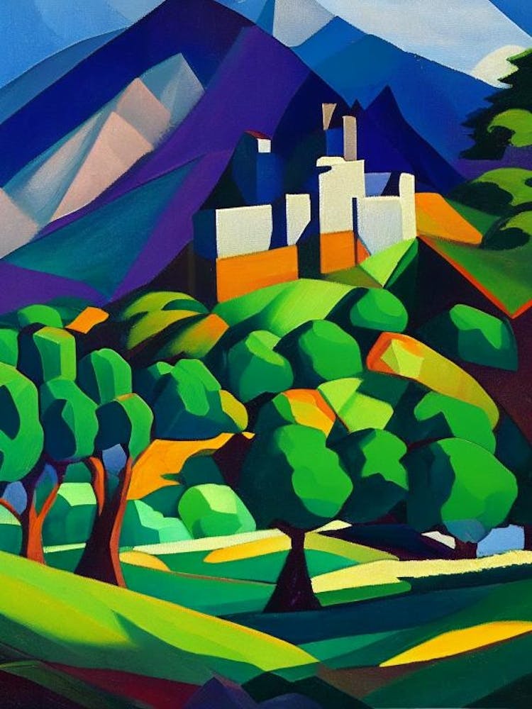 Killarney National Park Ireland Cubo Futuristic
