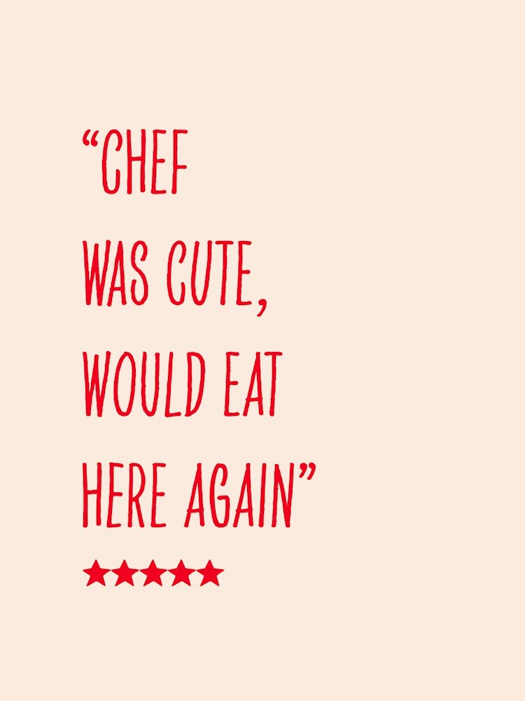 Chef Was Cute Review Kitchenquote