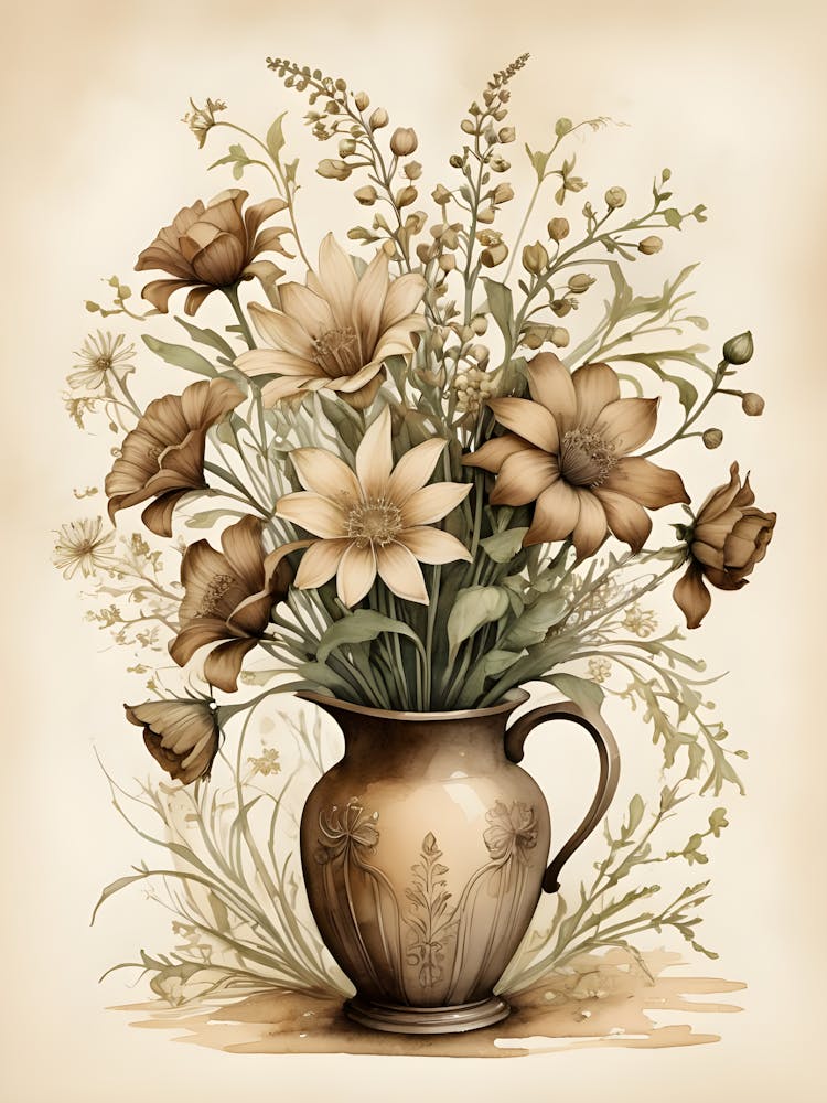 Fleurs dans un Vase 89