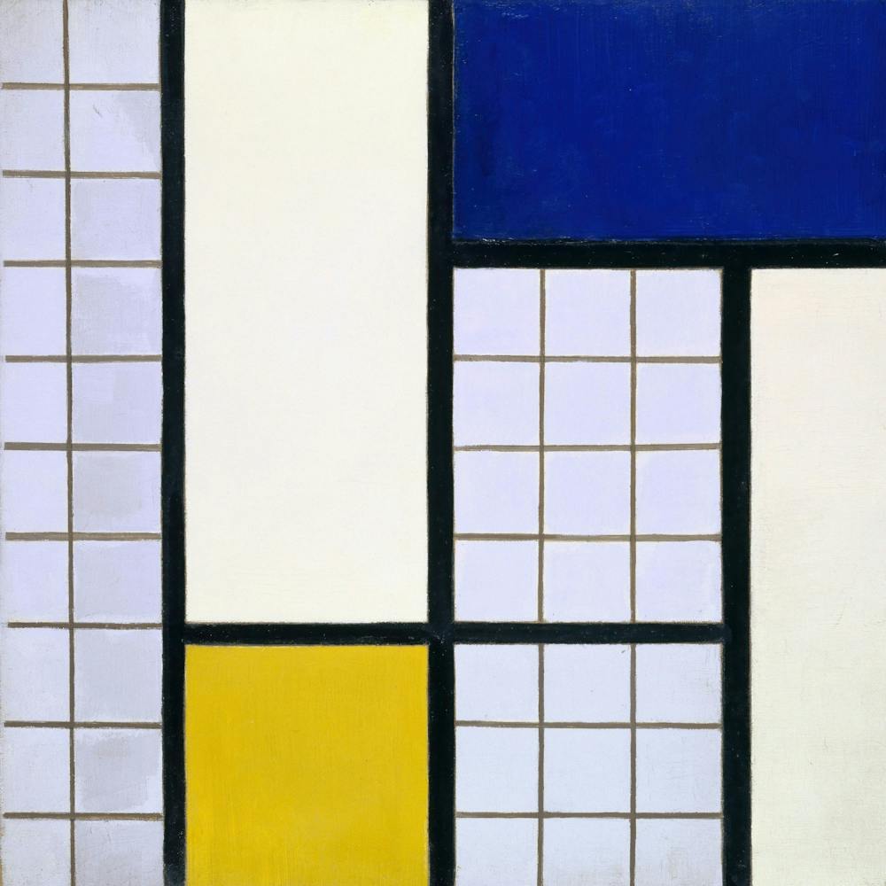 Composition In Half Tones, Theo Van Doesburg Square