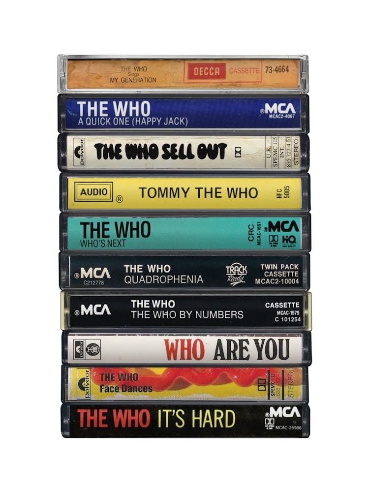 The Who - Albums - Cassette Print