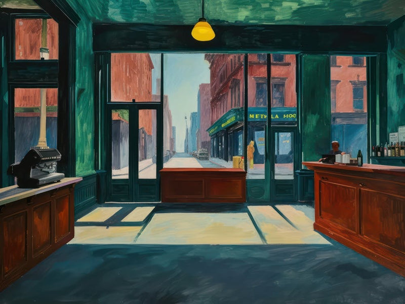 Contemporary Artwork Inspired By Edward Hopper 3