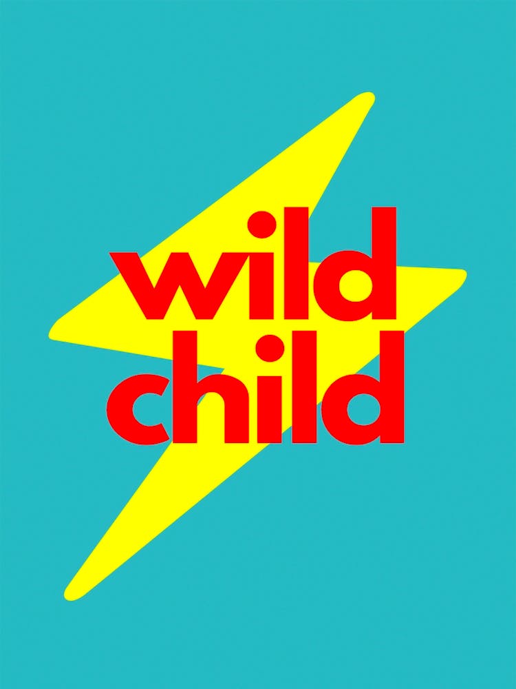 Wild Child Lightning Bolt Red