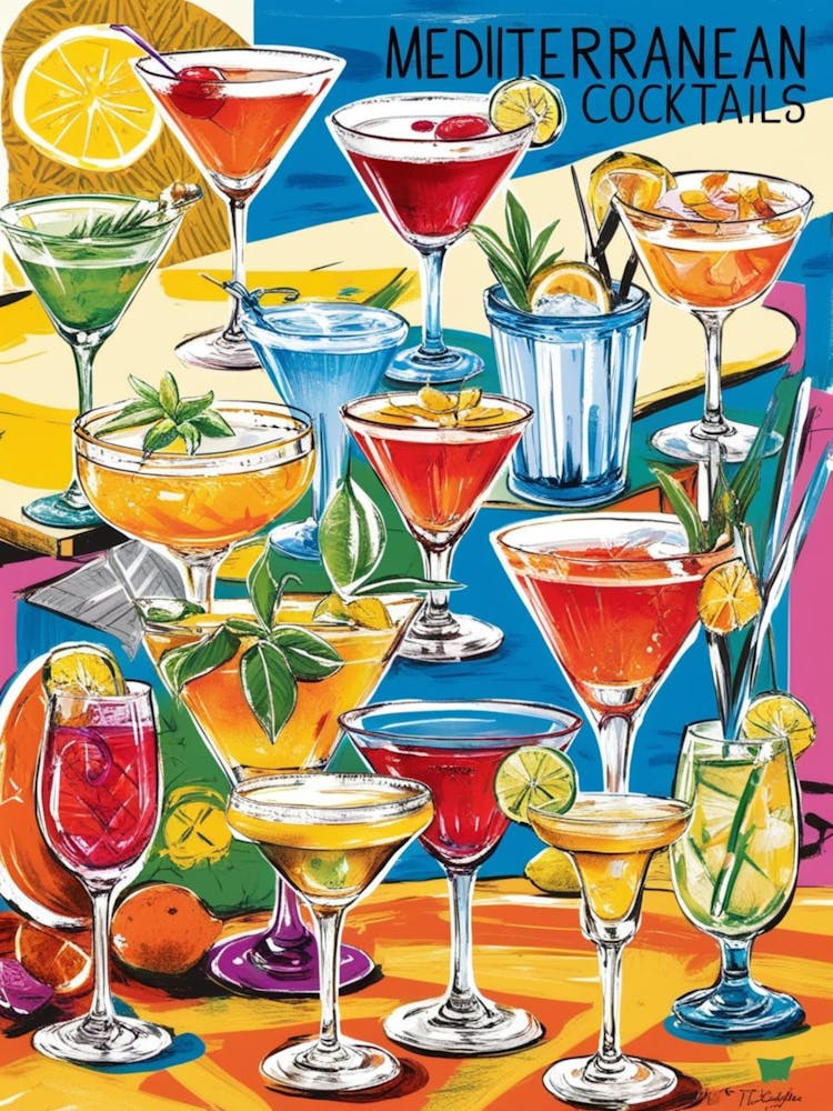 Mediterranean Cocktails
