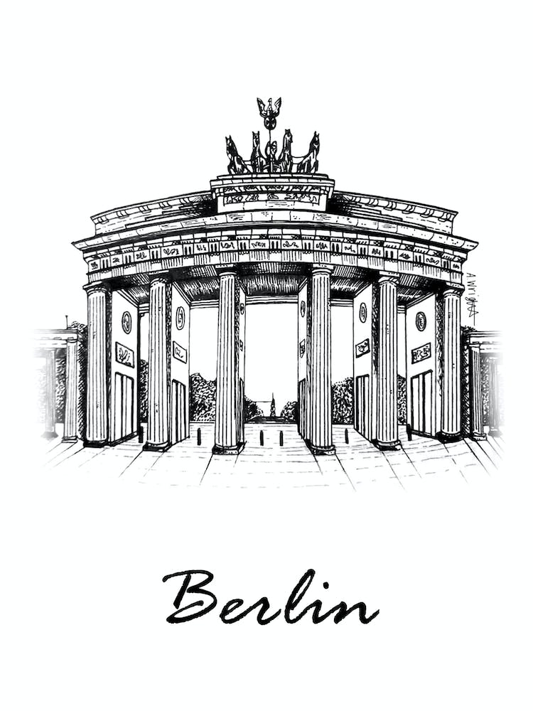 Fineliner Berlin Landmark