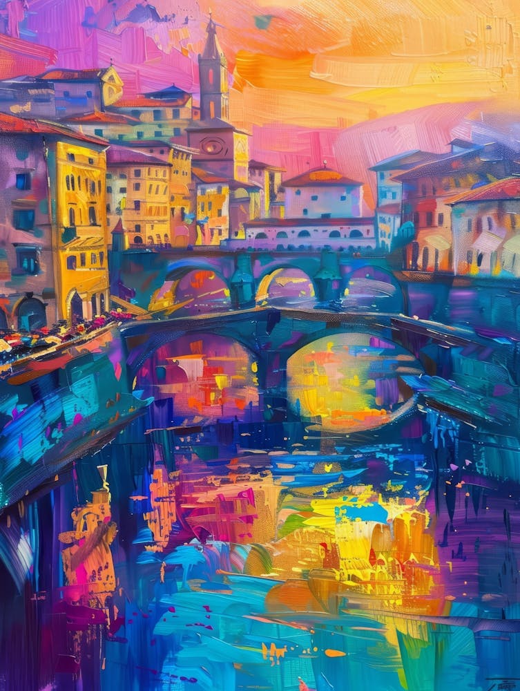 Generate Beautiful Vibrant And Modern Wall Art On Different Themes, Travel, Italy 24