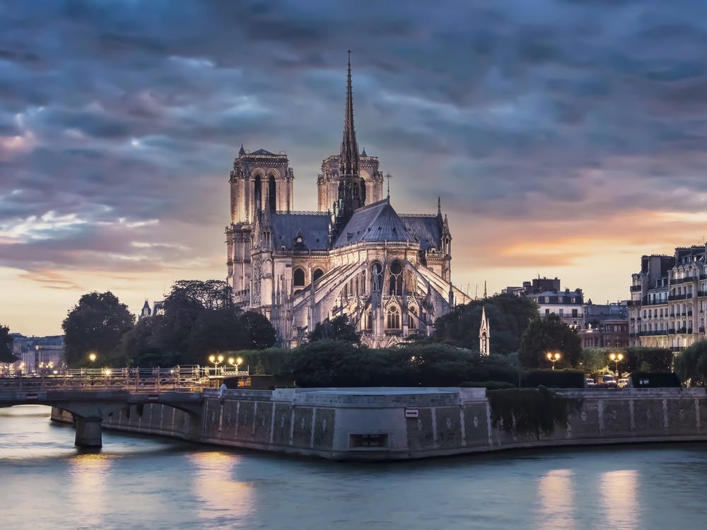 Notre Dame Sunset