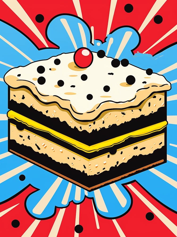 Iced Pop Art Cake