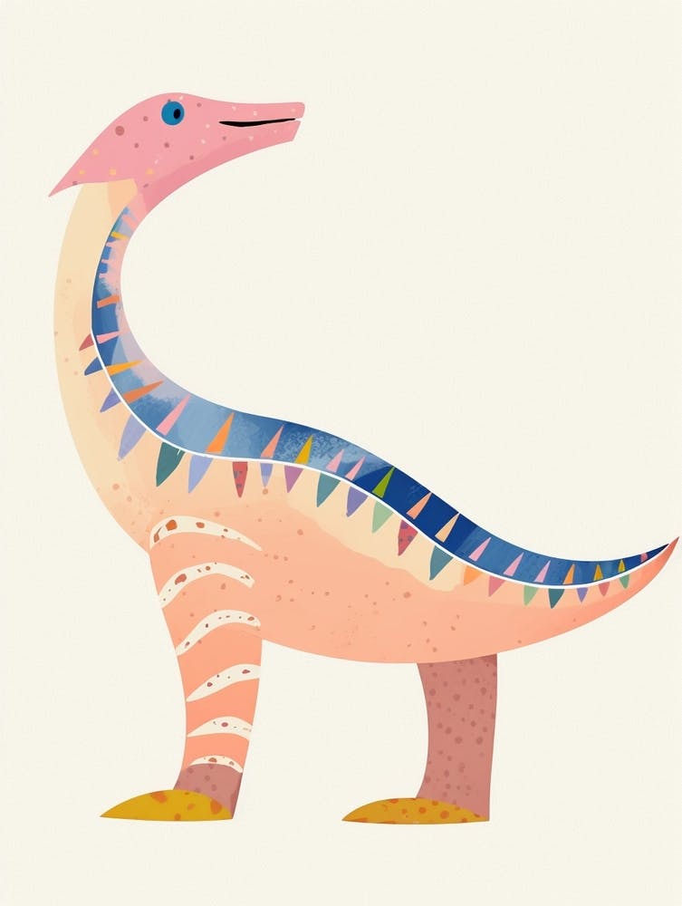 Nursery Dinosaur Art Mosasaurus