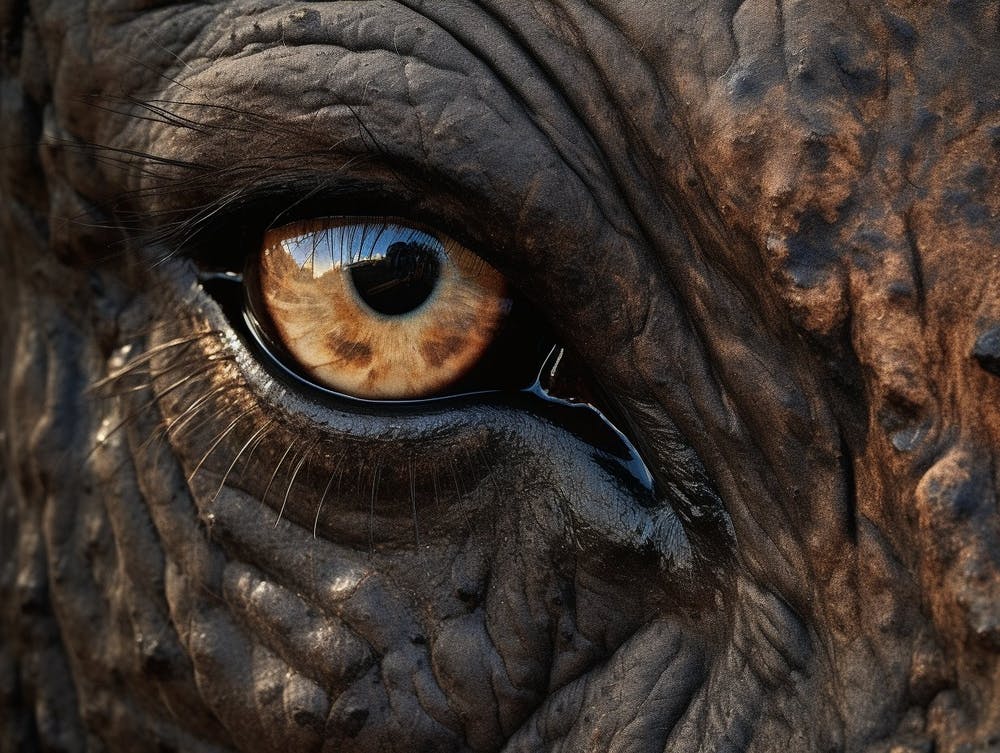 African Buffalo Eye 2