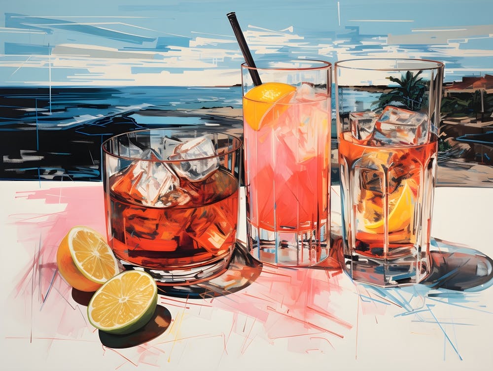 Drink At The Beach