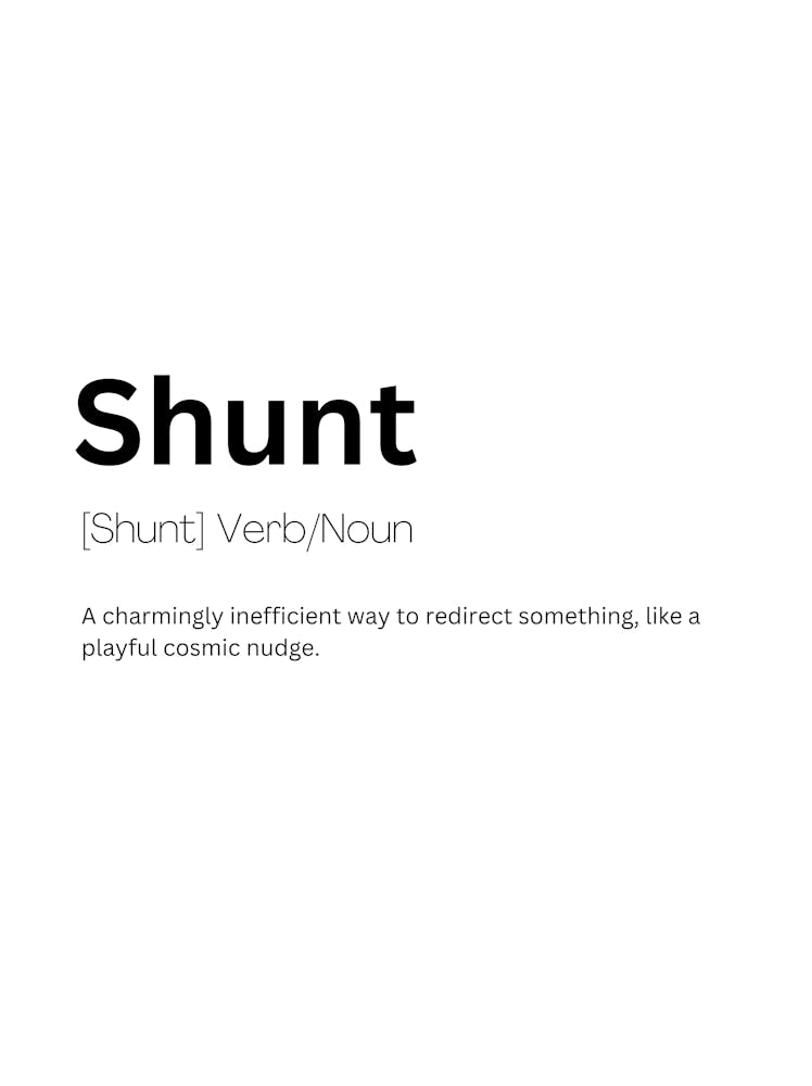 Shunt Definition Meaning