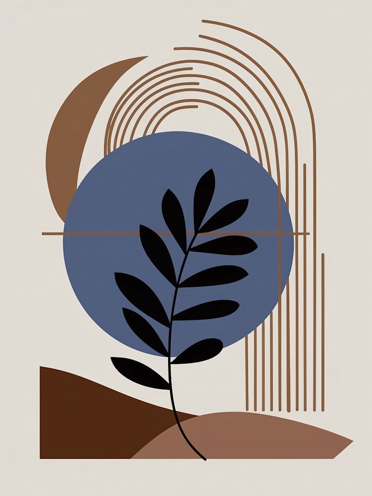 Abstract Landscape Painting