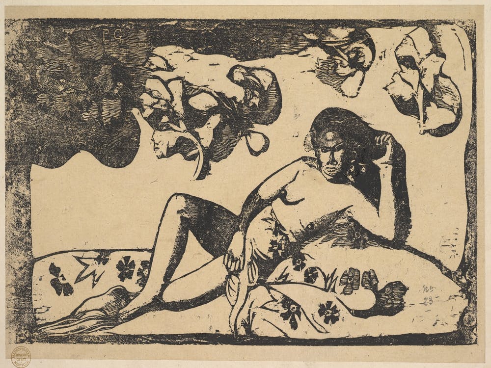 The Queen Of Beauty Langorous, Paul Gauguin