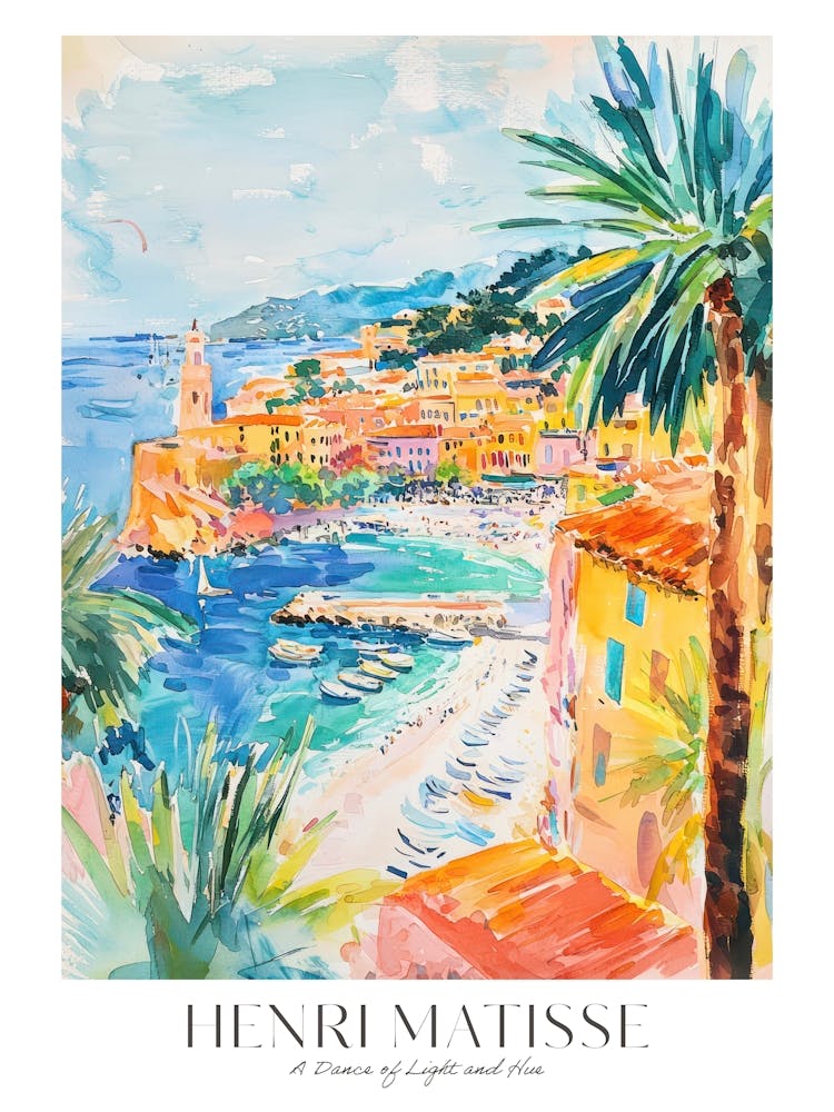 Matisse Print Coastal Eclectic Maximalist Trendy Decor Matisse Poster Gift Idea