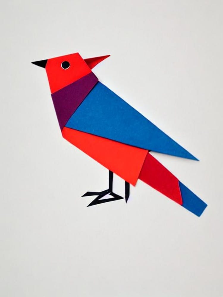 Mockingbird 2 Origami Bird