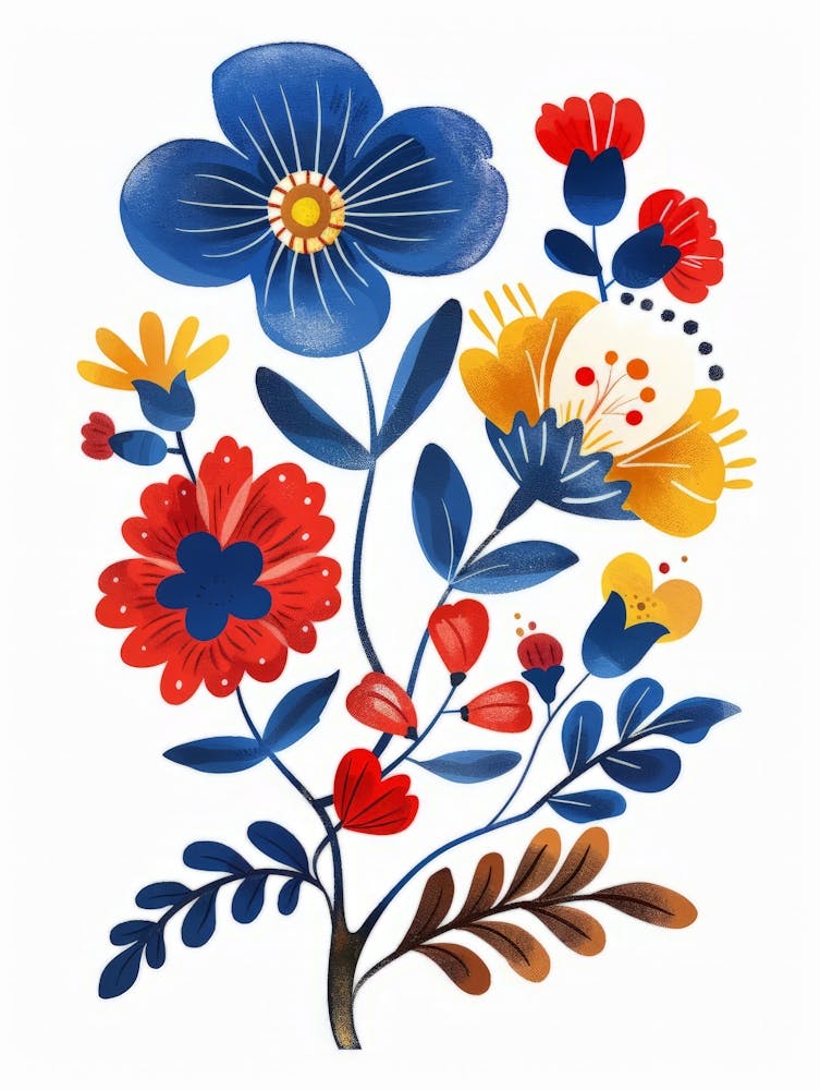 Poland Flower Painting