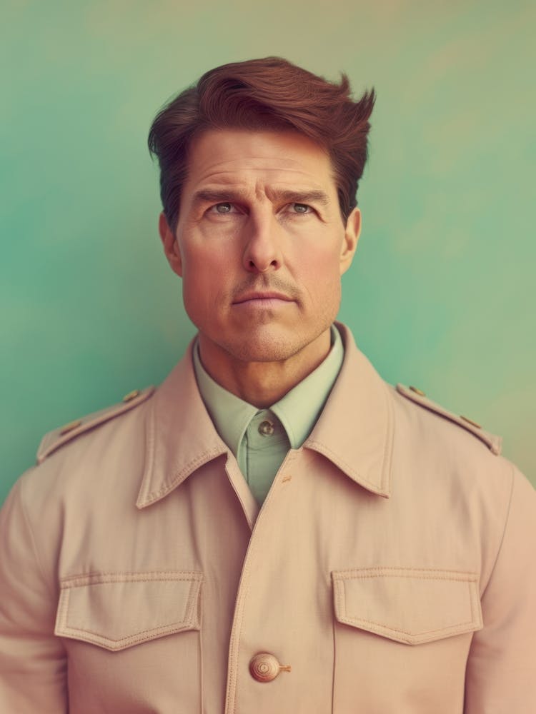 Tom Cruise Maverick Fashion Art