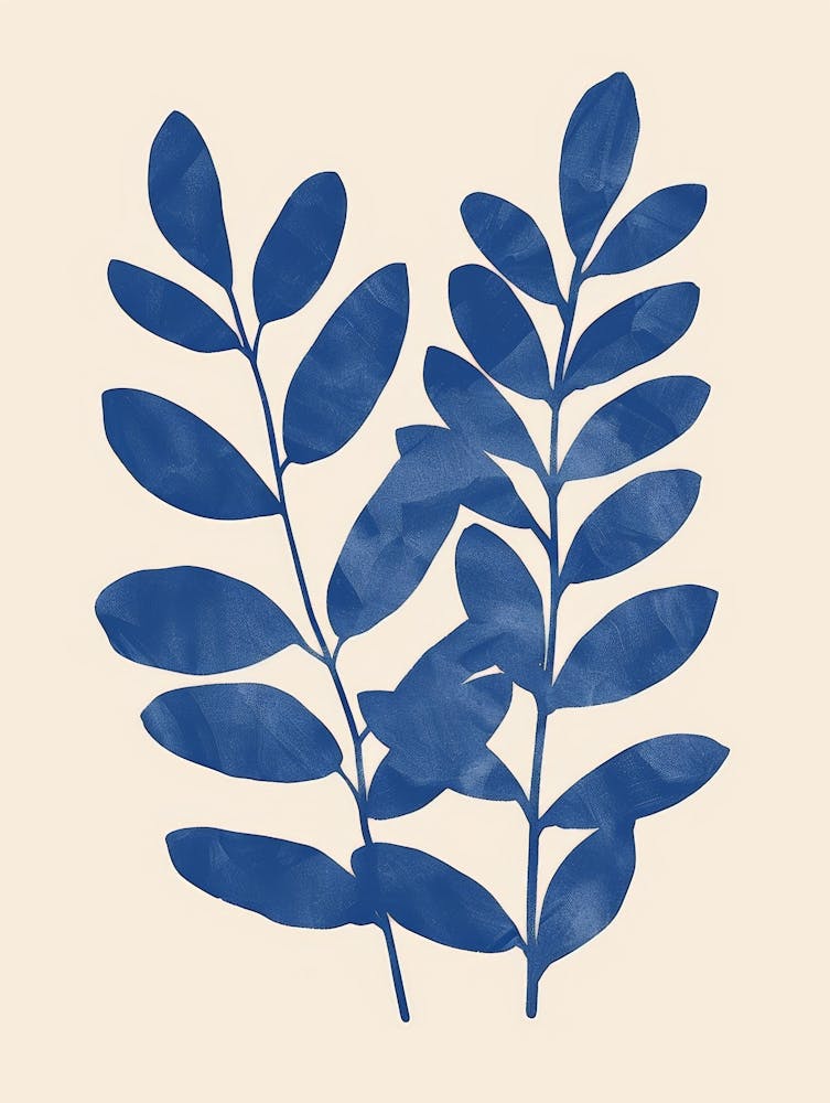 Blue Leaves 32