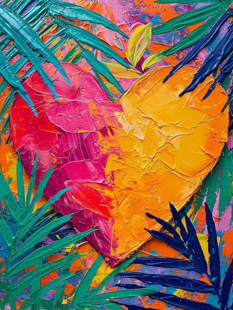 Heart Brushstrokes 4