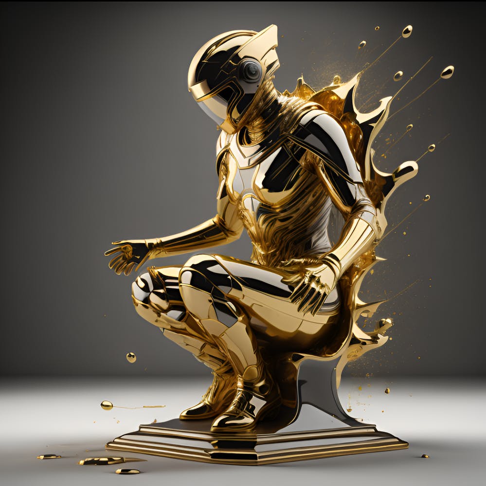 Gold Statue