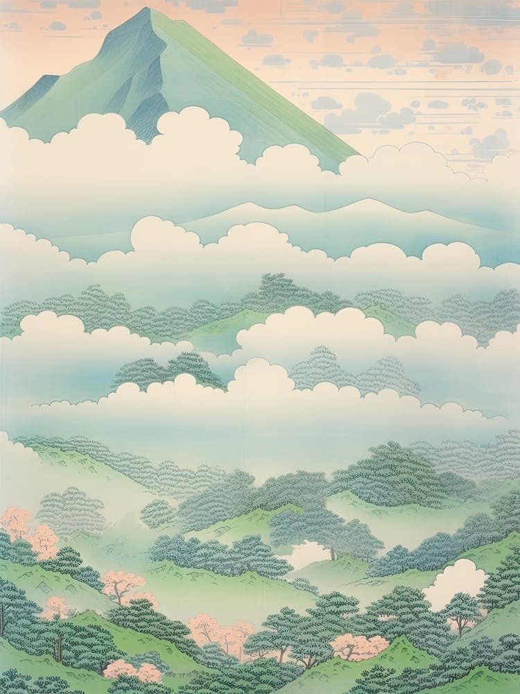 Mount Kirishima In Kagoshima Miyazaki, Japanese Landscape 2