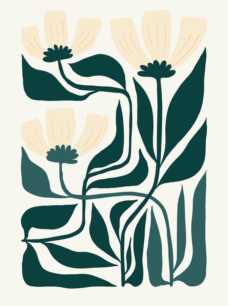 Lily Of The Valley Flower Market Matisse Style
