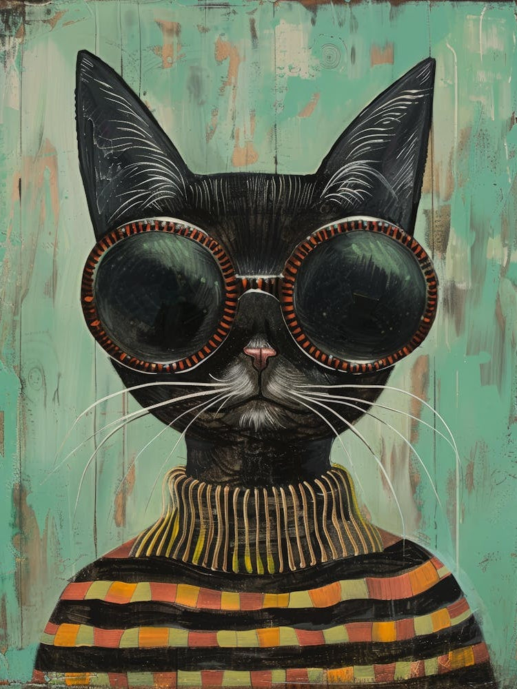 Cat In Sunglasses 15