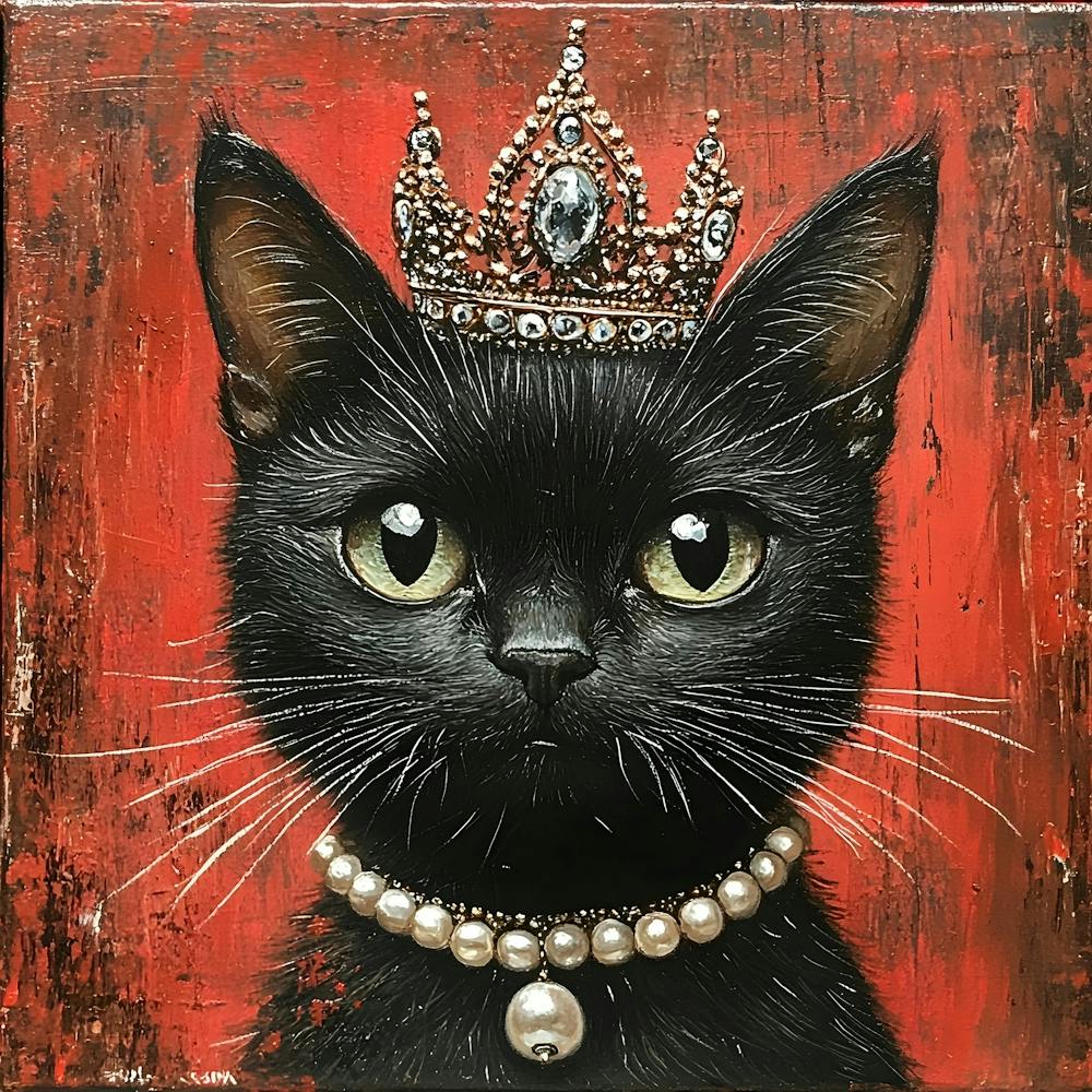 Royal Black Cat 6