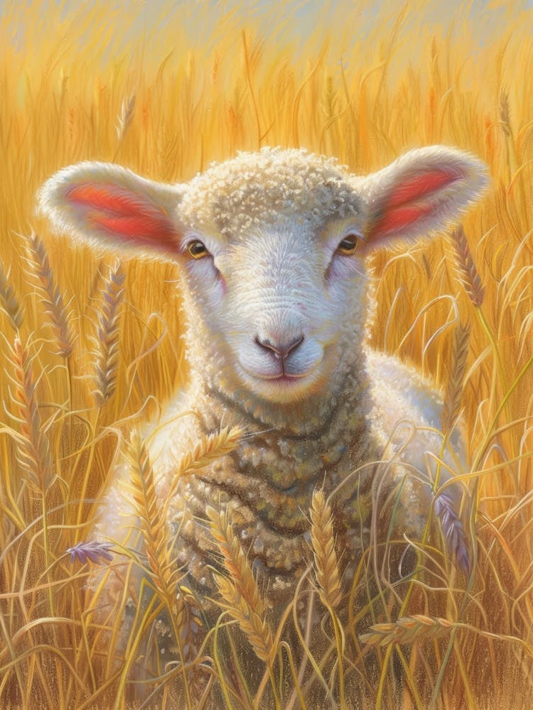 Lamb In The Wheat