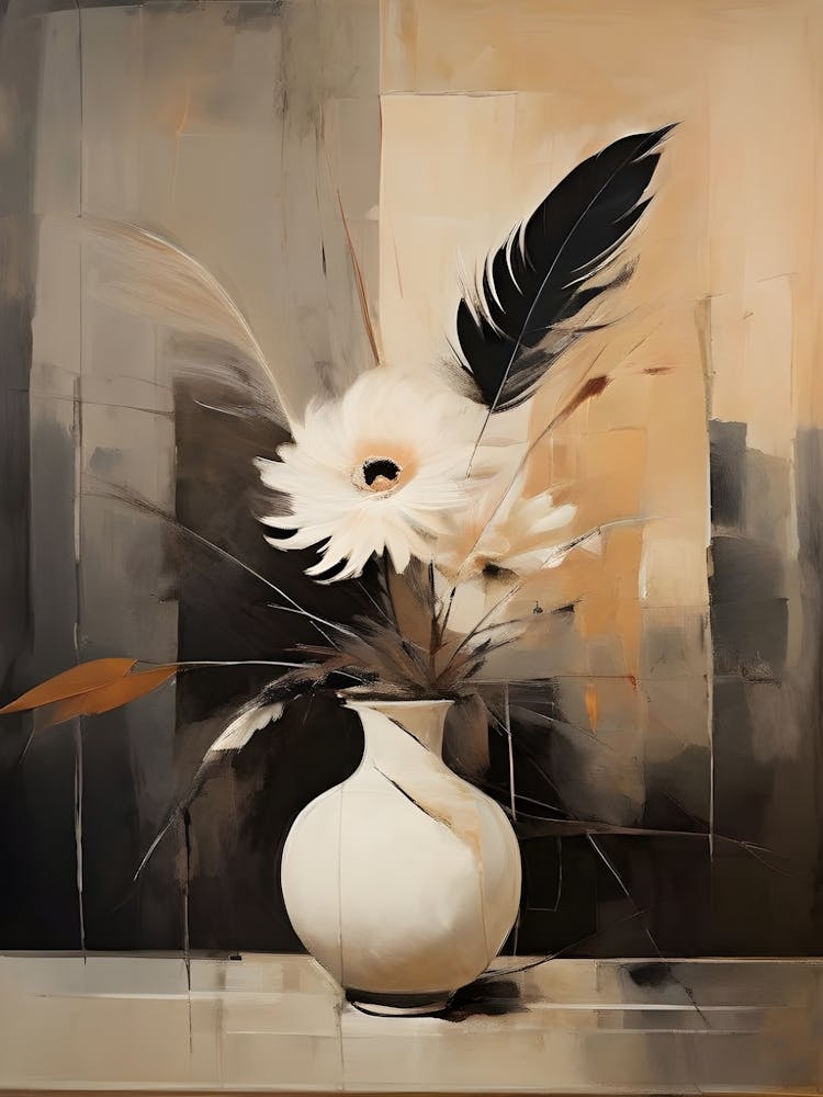 White Flowers In A Vase 2